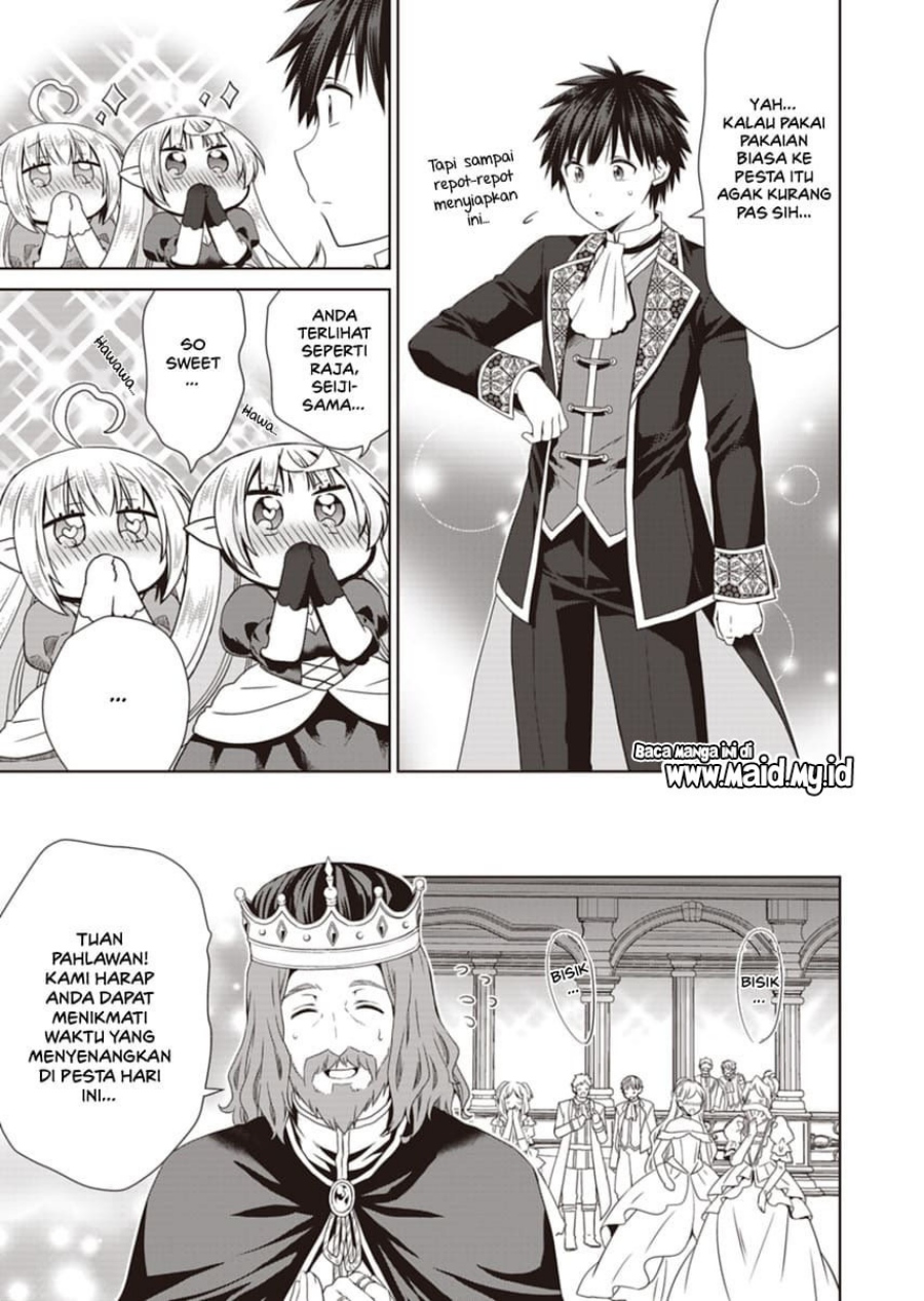 Dakara Katte Ni Yusha Toka Hao Ni Nintei Sun No Yamero Yo! Elf Zoku Mo Kokuo Sama Mo Hirefusu Hodo Ore Ha Idaina Yakuwarirashi Chapter 12 Gambar 5