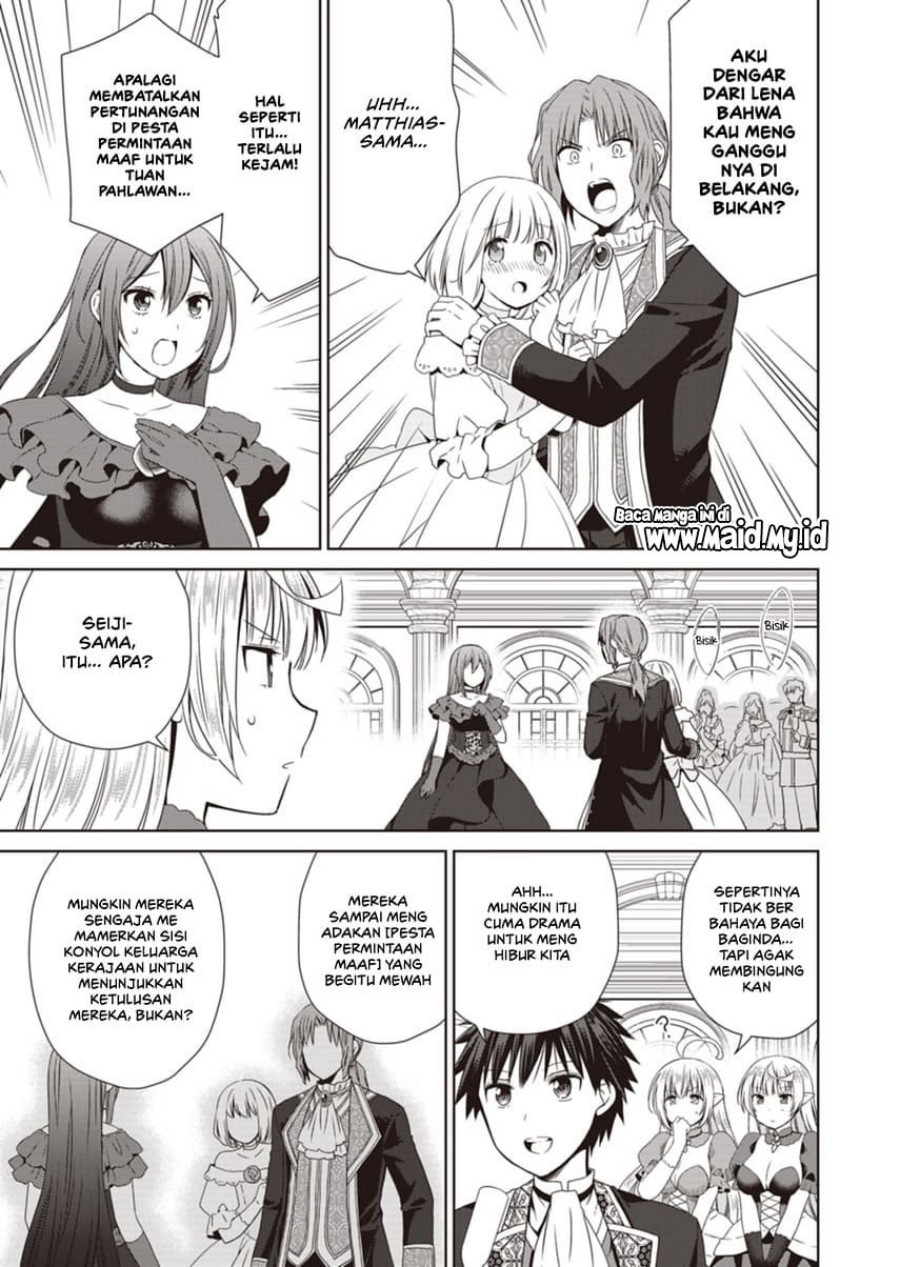 Dakara Katte Ni Yusha Toka Hao Ni Nintei Sun No Yamero Yo! Elf Zoku Mo Kokuo Sama Mo Hirefusu Hodo Ore Ha Idaina Yakuwarirashi Chapter 12 Gambar 7