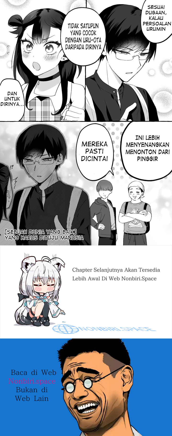 Damedol to Sekai ni Hitori Dake no Fan Chapter 04 Gambar 8