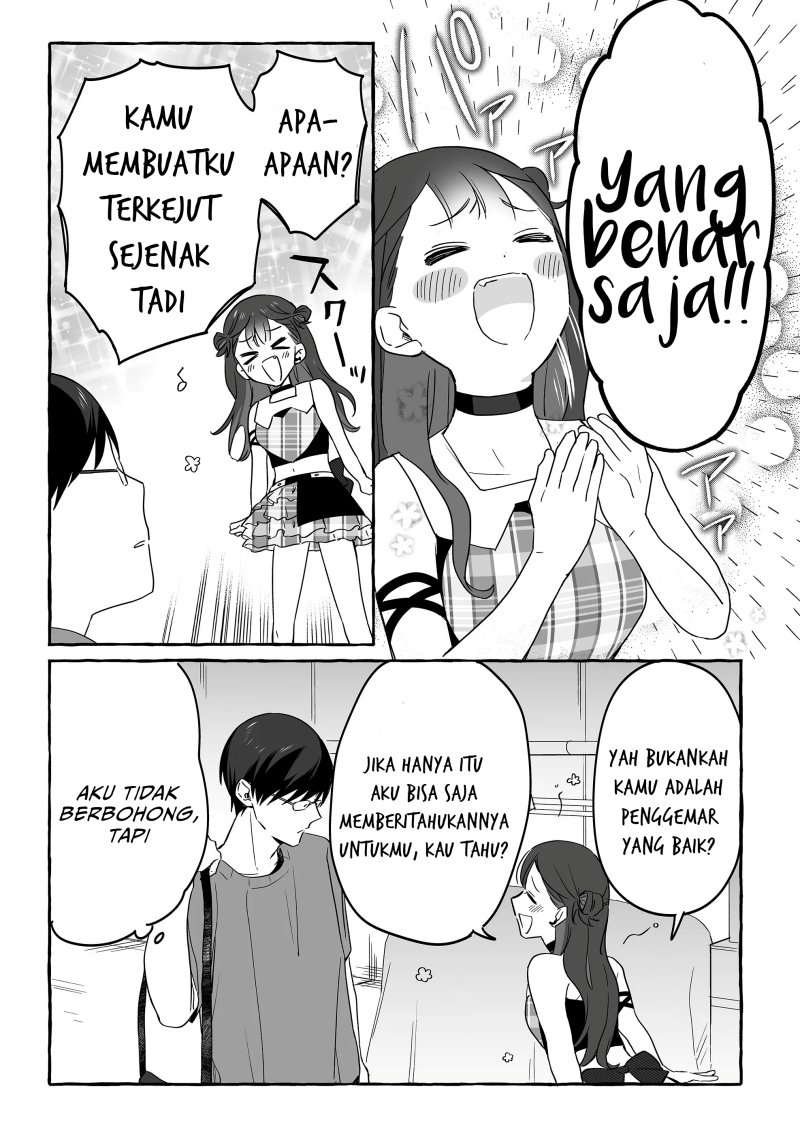 Damedol to Sekai ni Hitori Dake no Fan (Serialization) Chapter 19 Gambar 10