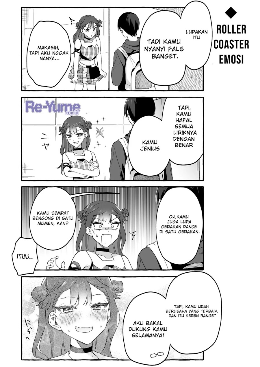 Damedol to Sekai ni Hitori Dake no Fan (Serialization) Chapter 21 Gambar 5