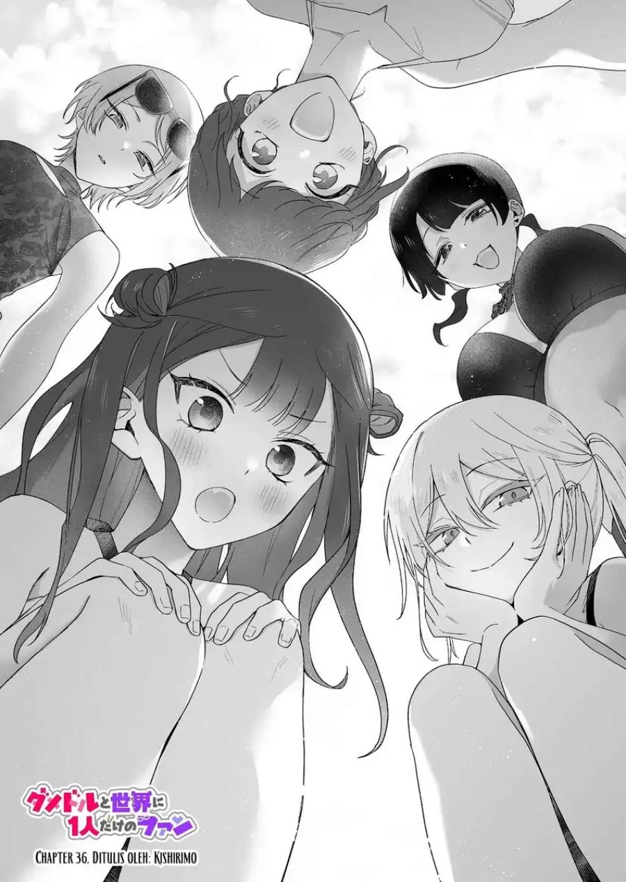 Damedol to Sekai ni Hitori Dake no Fan (Serialization) Chapter 36 Gambar 2
