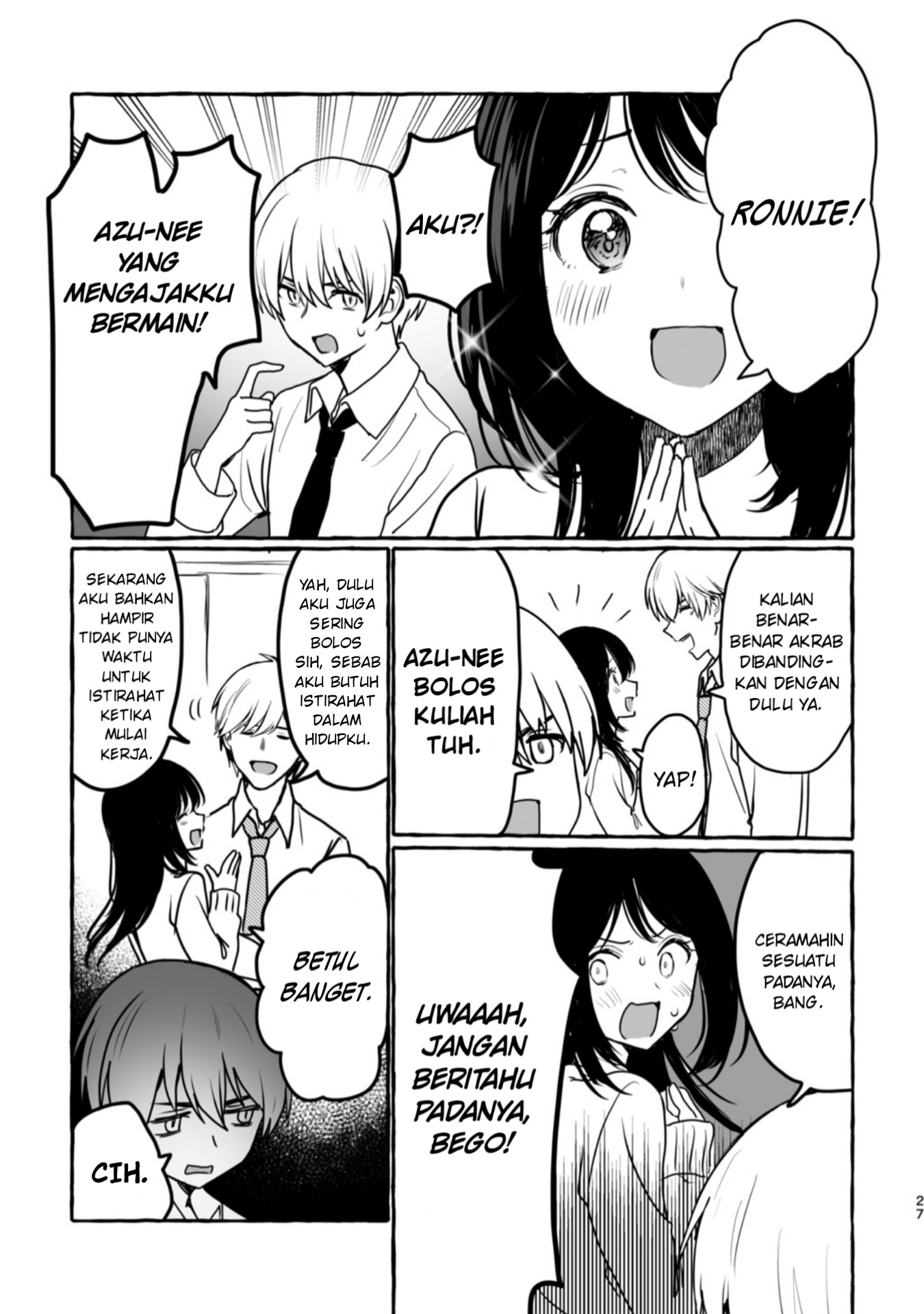 Damena Onee-san demo sukida yo ne? Chapter 03 Gambar 9