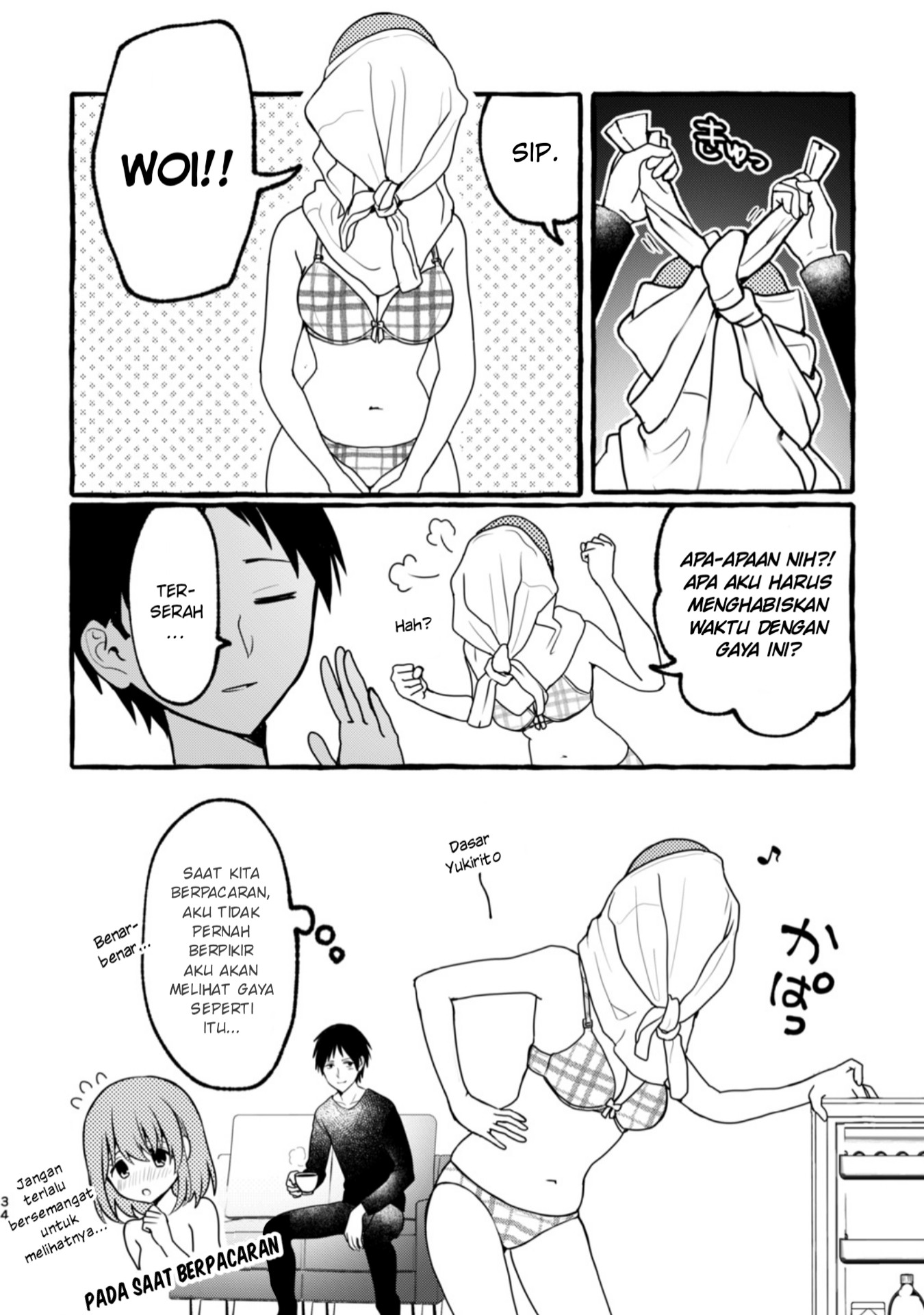 Damena Onee-san demo sukida yo ne? Chapter 04 Gambar 2
