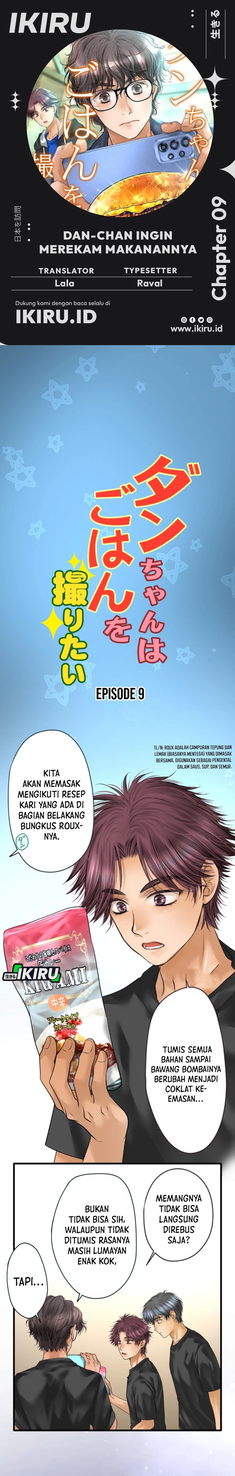 Dan-chan Wa Gohan o Toritai Chapter 09 Gambar 1