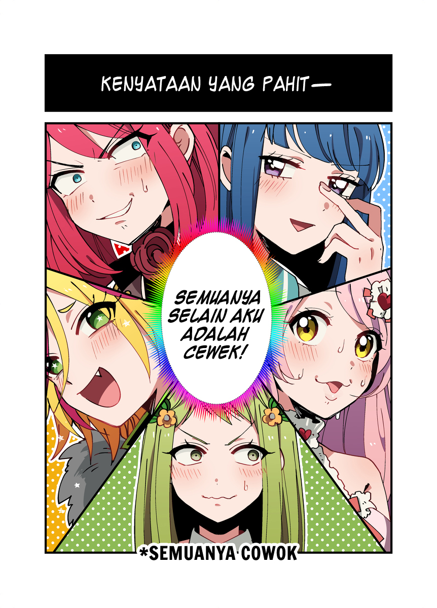 Danshi Koukousei ga Mahou Shoujo ni Naru Hanashi (The Story of High School Boys Who Became Magical Girls) Chapter 01 Gambar 2