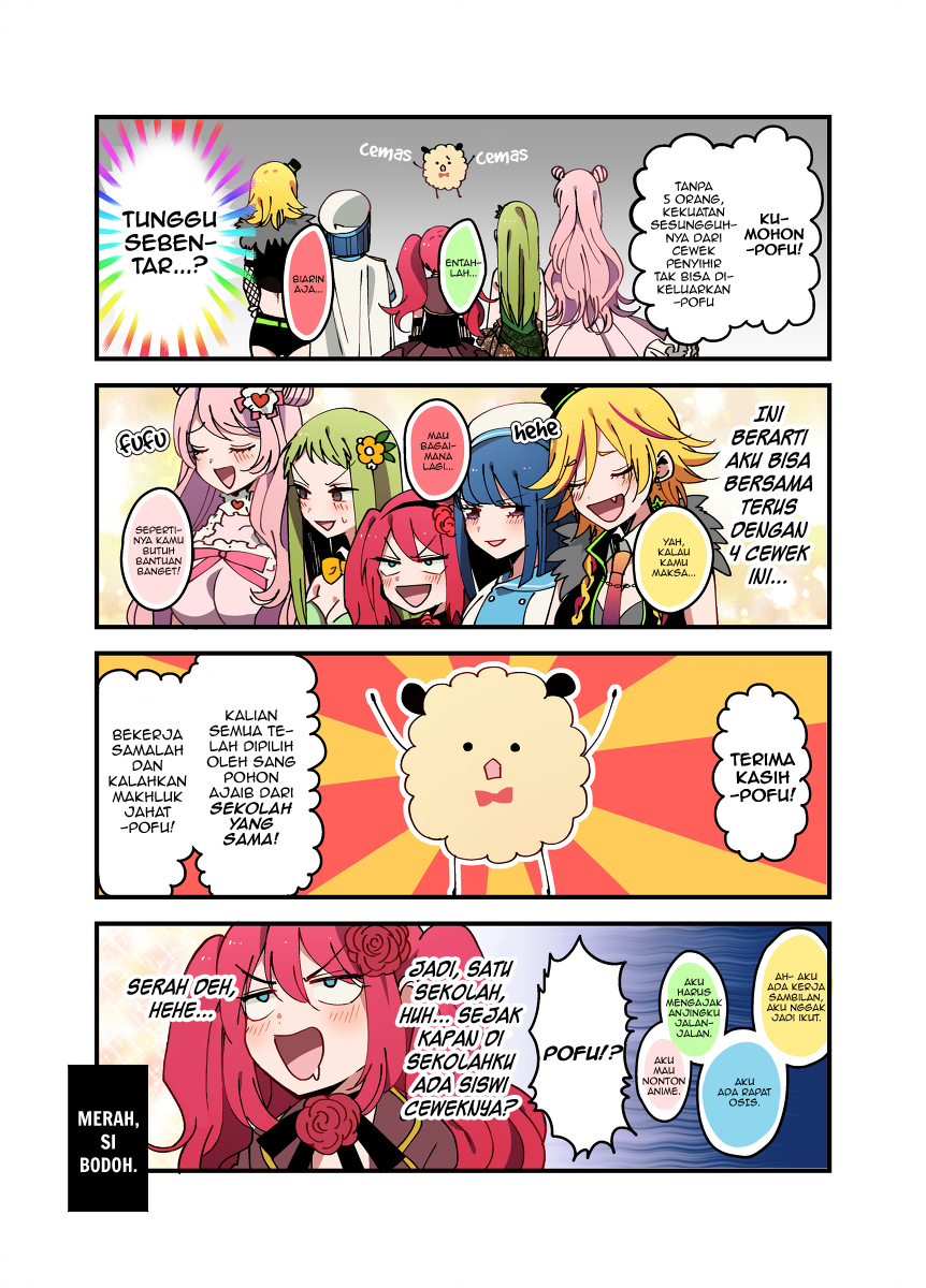 Danshi Koukousei ga Mahou Shoujo ni Naru Hanashi (The Story of High School Boys Who Became Magical Girls) Chapter 06 Gambar 1