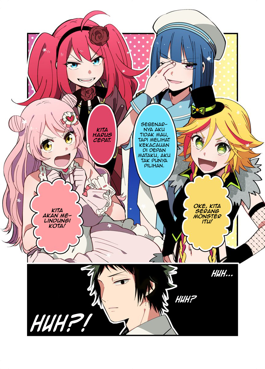 Danshi Koukousei ga Mahou Shoujo ni Naru Hanashi (The Story of High School Boys Who Became Magical Girls) Chapter 24 Gambar 1