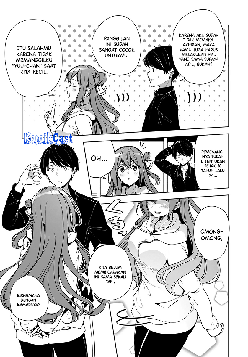 Danshi dato Omotteita Osananajimi to no Shinkon Seikatsu ga Umakuiki sugiru Kudan ni Tsuite Chapter 02 Gambar 4