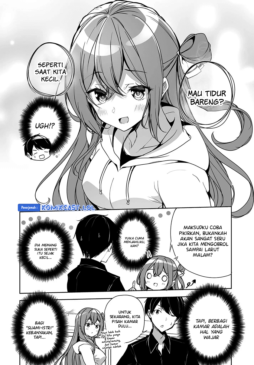 Danshi dato Omotteita Osananajimi to no Shinkon Seikatsu ga Umakuiki sugiru Kudan ni Tsuite Chapter 02 Gambar 5