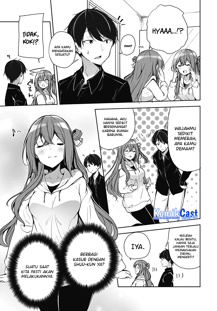 Danshi dato Omotteita Osananajimi to no Shinkon Seikatsu ga Umakuiki sugiru Kudan ni Tsuite Chapter 02 Gambar 8