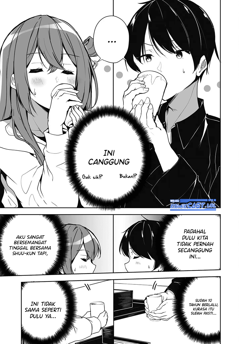 Danshi dato Omotteita Osananajimi to no Shinkon Seikatsu ga Umakuiki sugiru Kudan ni Tsuite Chapter 02 Gambar 10