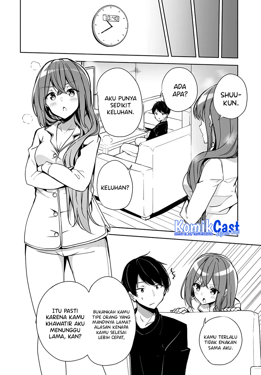Danshi dato Omotteita Osananajimi to no Shinkon Seikatsu ga Umakuiki sugiru Kudan ni Tsuite Chapter 02 Gambar 19