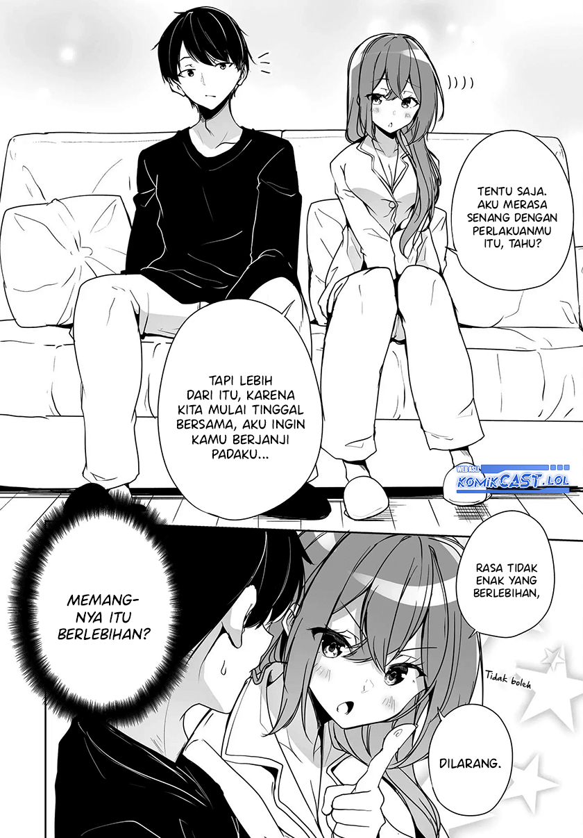 Danshi dato Omotteita Osananajimi to no Shinkon Seikatsu ga Umakuiki sugiru Kudan ni Tsuite Chapter 02 Gambar 21