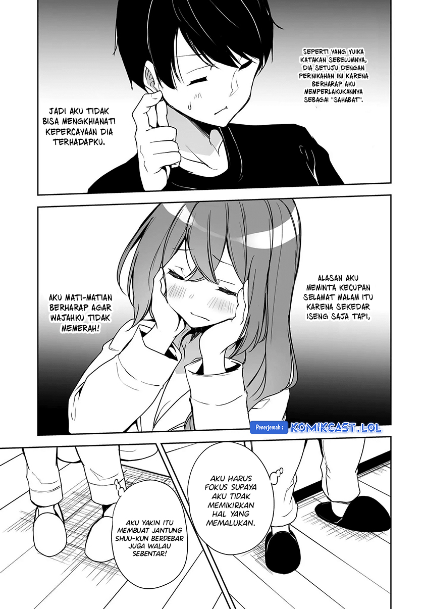 Danshi dato Omotteita Osananajimi to no Shinkon Seikatsu ga Umakuiki sugiru Kudan ni Tsuite Chapter 02 Gambar 26
