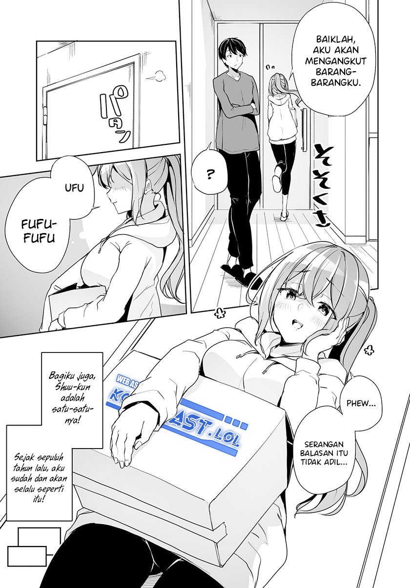 Danshi dato Omotteita Osananajimi to no Shinkon Seikatsu ga Umakuiki sugiru Kudan ni Tsuite Chapter 04 Gambar 10