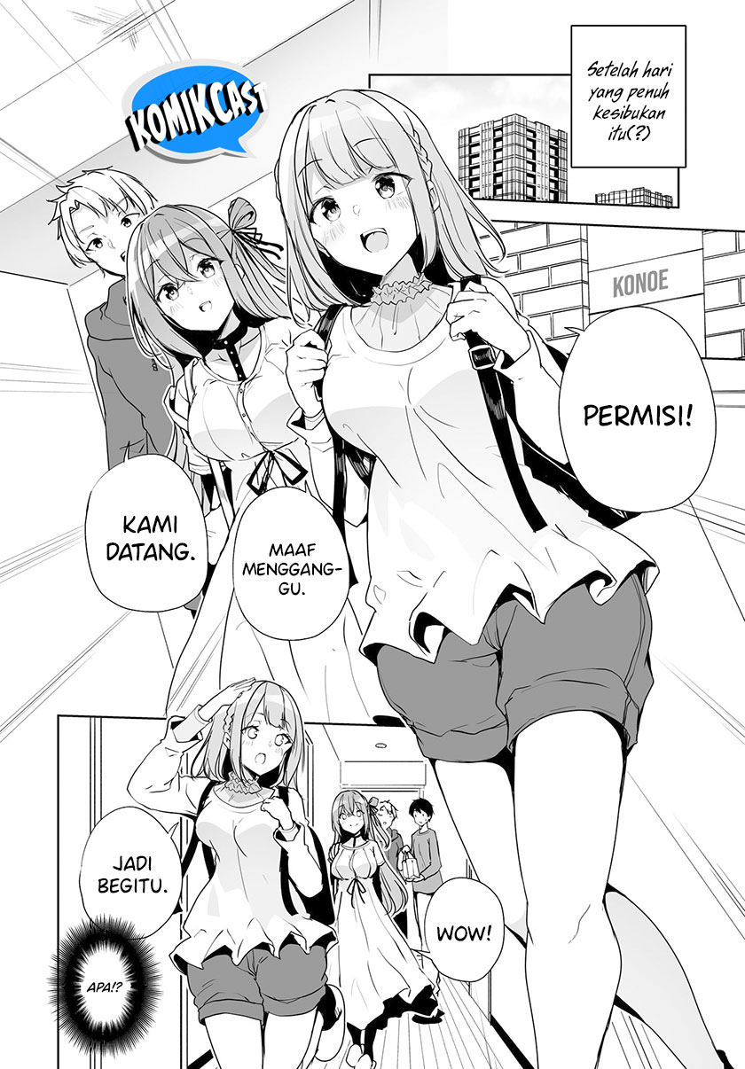 Danshi dato Omotteita Osananajimi to no Shinkon Seikatsu ga Umakuiki sugiru Kudan ni Tsuite Chapter 04 Gambar 11