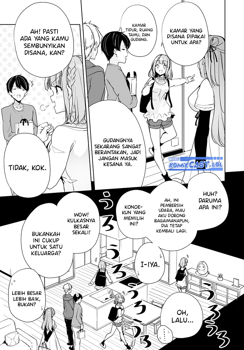 Danshi dato Omotteita Osananajimi to no Shinkon Seikatsu ga Umakuiki sugiru Kudan ni Tsuite Chapter 04 Gambar 12