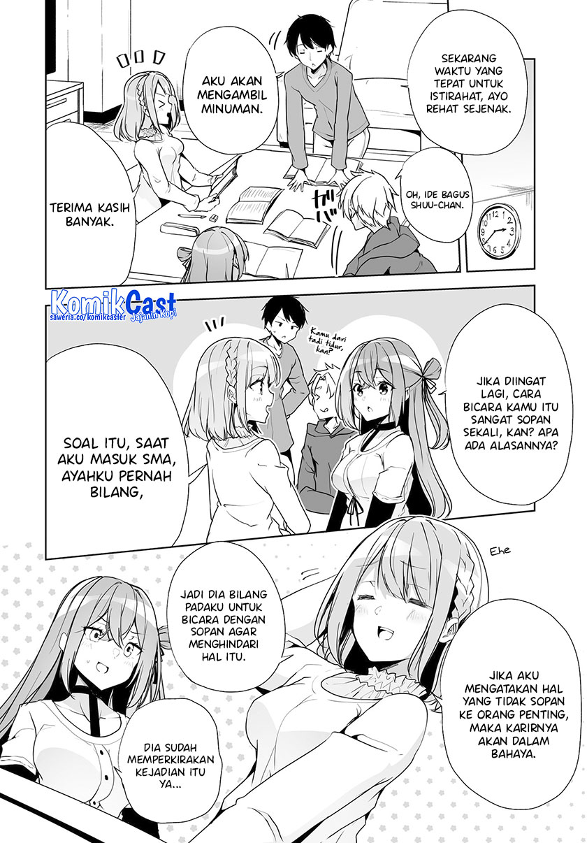 Danshi dato Omotteita Osananajimi to no Shinkon Seikatsu ga Umakuiki sugiru Kudan ni Tsuite Chapter 04 Gambar 15