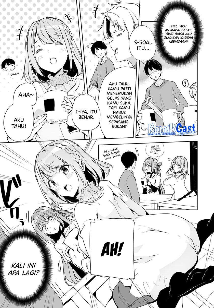 Danshi dato Omotteita Osananajimi to no Shinkon Seikatsu ga Umakuiki sugiru Kudan ni Tsuite Chapter 04 Gambar 18