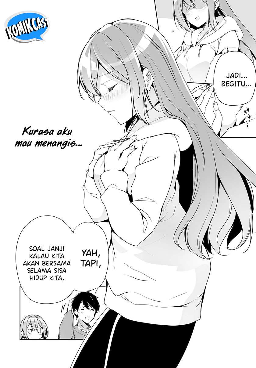 Danshi dato Omotteita Osananajimi to no Shinkon Seikatsu ga Umakuiki sugiru Kudan ni Tsuite Chapter 04 Gambar 29