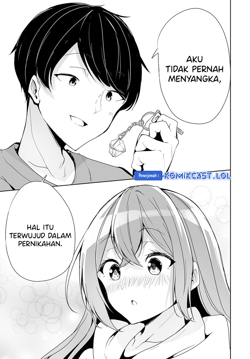 Danshi dato Omotteita Osananajimi to no Shinkon Seikatsu ga Umakuiki sugiru Kudan ni Tsuite Chapter 04 Gambar 30