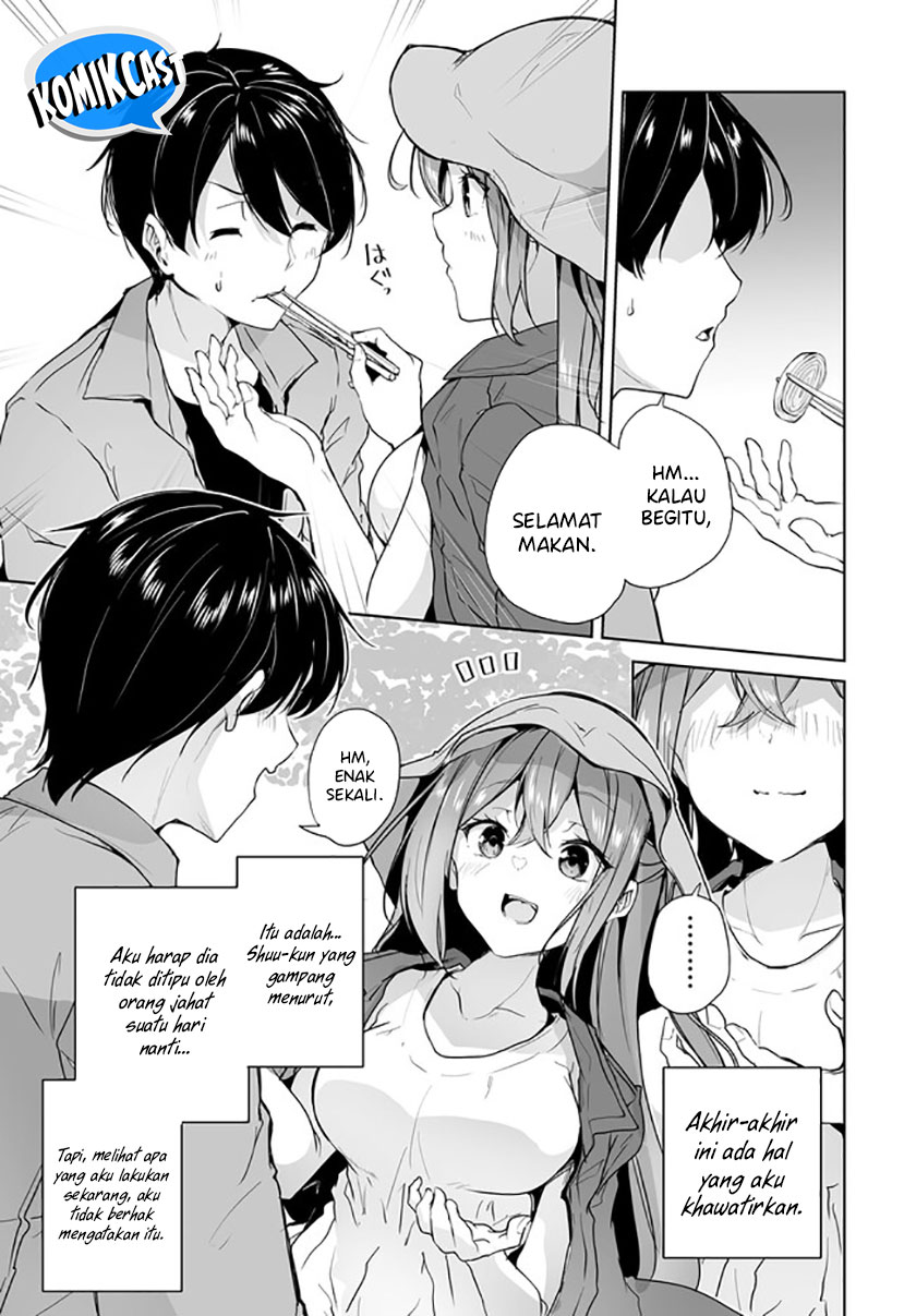 Danshi dato Omotteita Osananajimi to no Shinkon Seikatsu ga Umakuiki sugiru Kudan ni Tsuite Chapter 07 Gambar 16