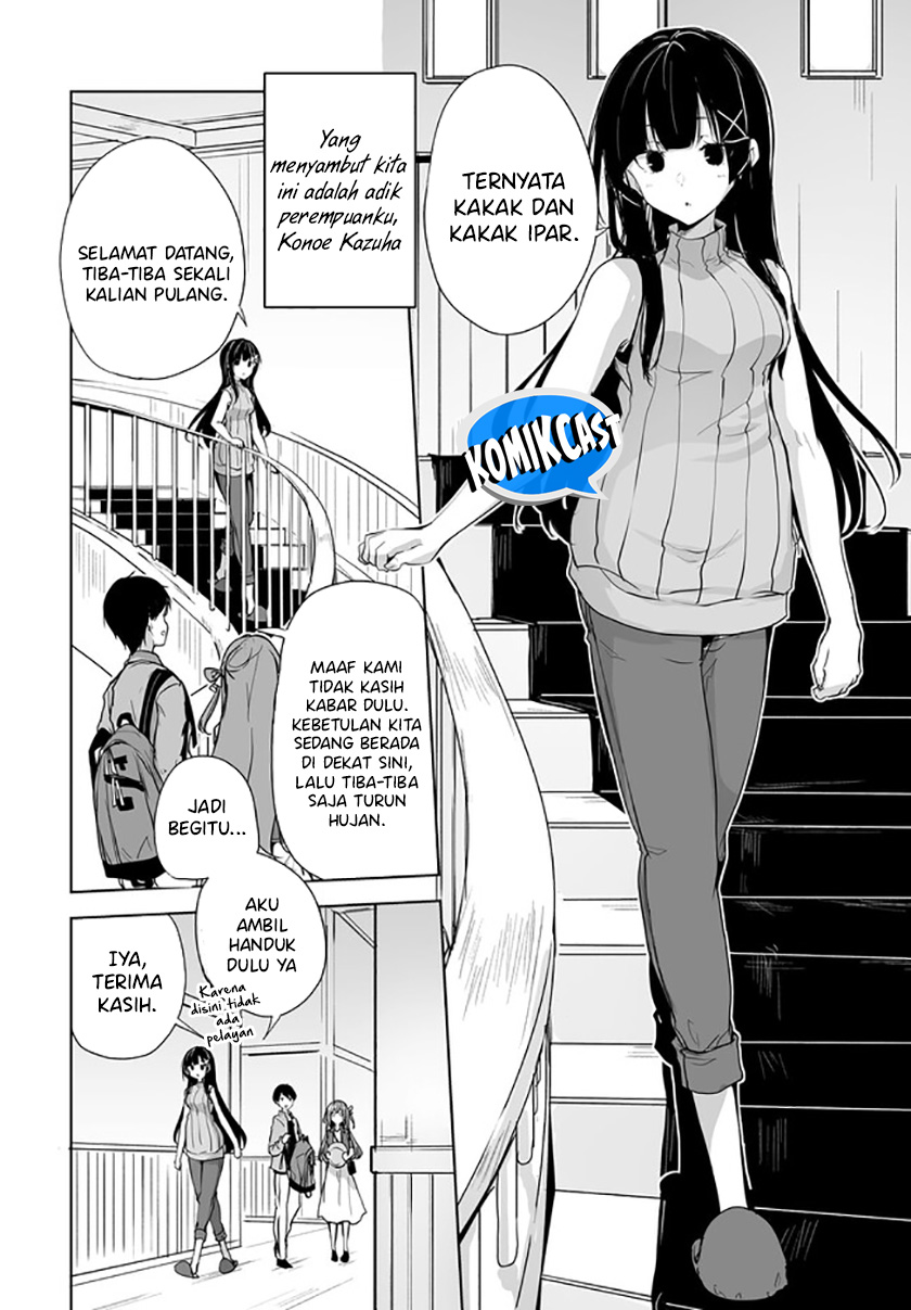 Danshi dato Omotteita Osananajimi to no Shinkon Seikatsu ga Umakuiki sugiru Kudan ni Tsuite Chapter 07 Gambar 23
