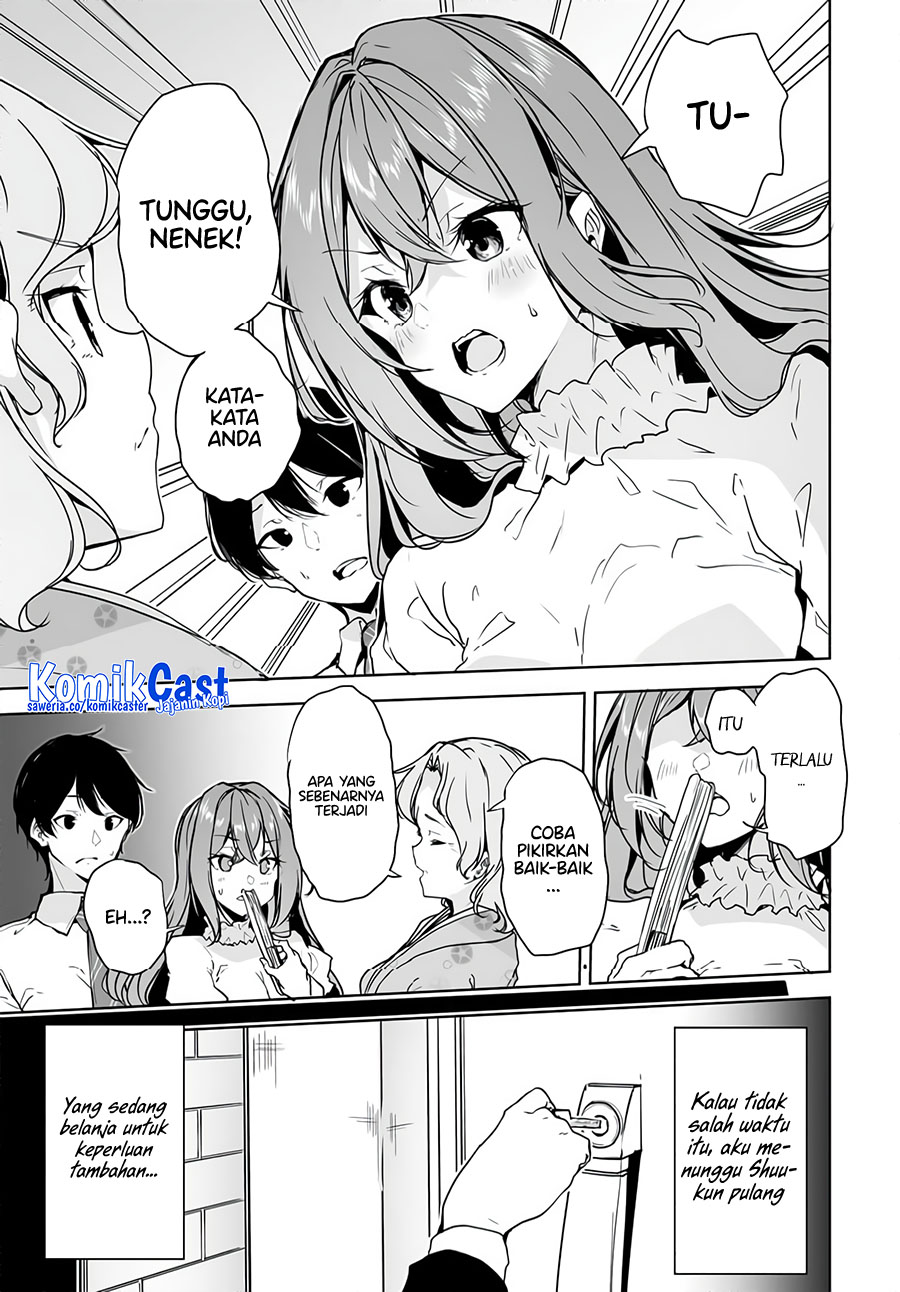Danshi dato Omotteita Osananajimi to no Shinkon Seikatsu ga Umakuiki sugiru Kudan ni Tsuite Chapter 10 Gambar 4