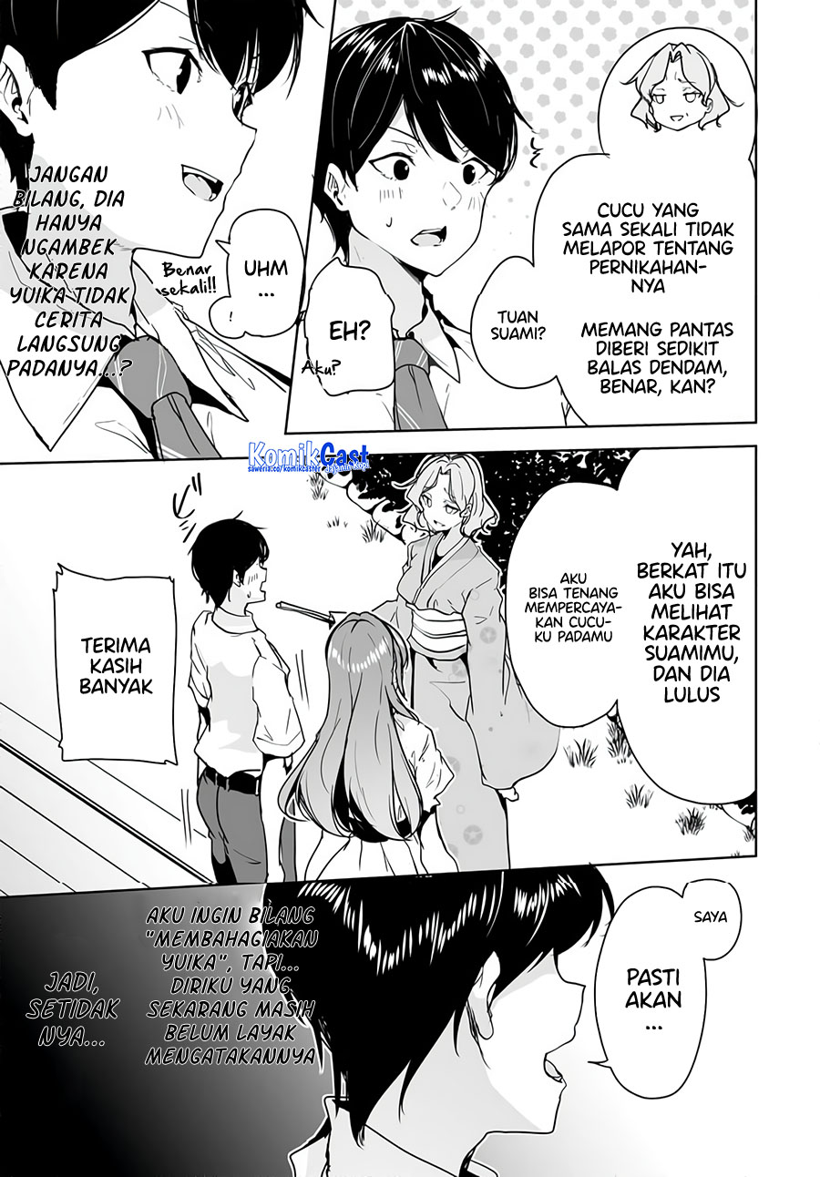 Danshi dato Omotteita Osananajimi to no Shinkon Seikatsu ga Umakuiki sugiru Kudan ni Tsuite Chapter 10 Gambar 20