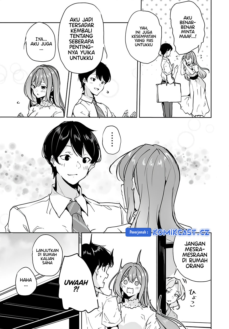 Danshi dato Omotteita Osananajimi to no Shinkon Seikatsu ga Umakuiki sugiru Kudan ni Tsuite Chapter 10 Gambar 24
