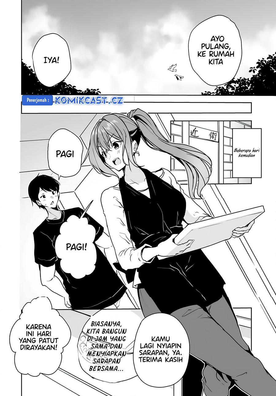 Danshi dato Omotteita Osananajimi to no Shinkon Seikatsu ga Umakuiki sugiru Kudan ni Tsuite Chapter 10 Gambar 25