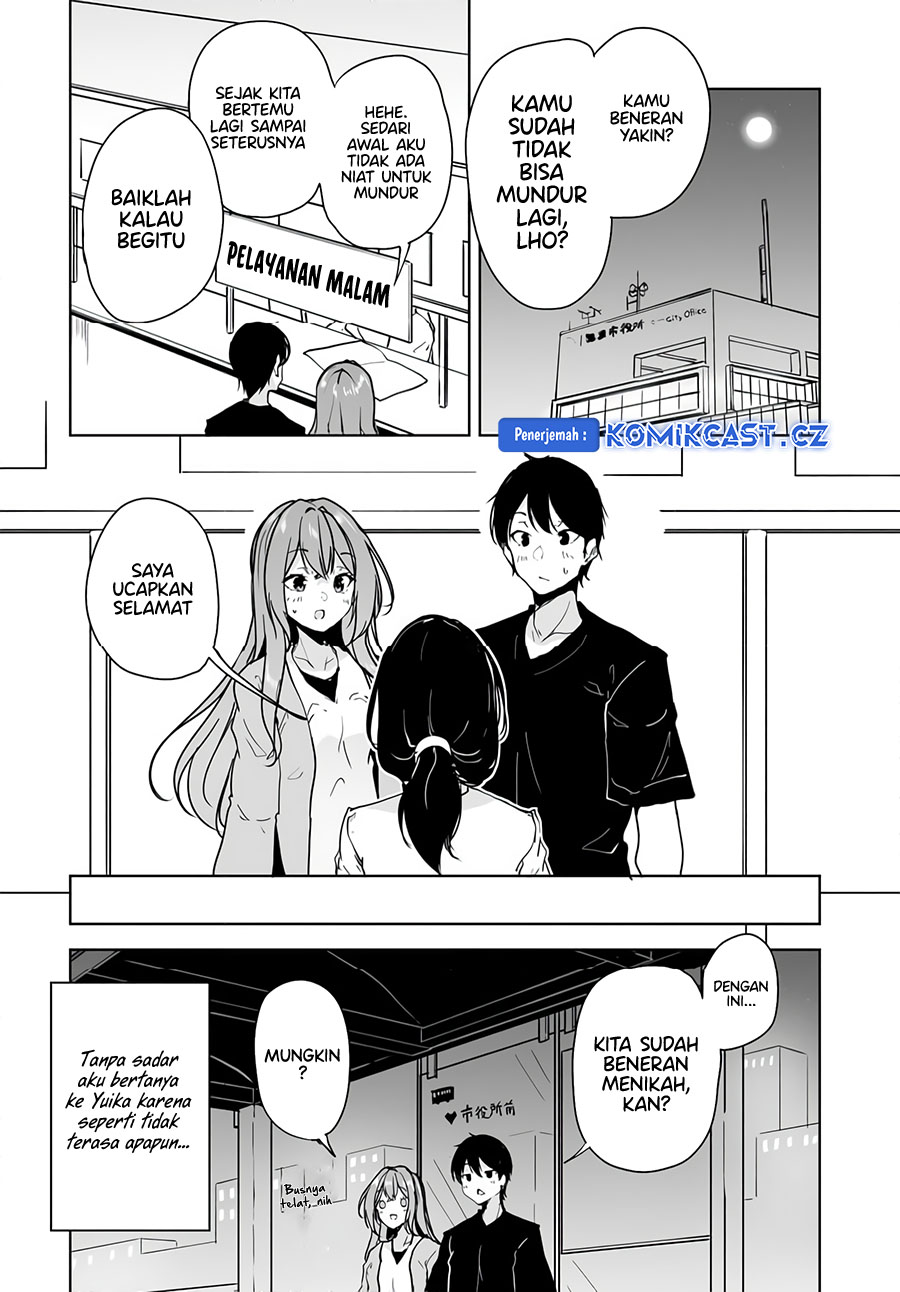 Danshi dato Omotteita Osananajimi to no Shinkon Seikatsu ga Umakuiki sugiru Kudan ni Tsuite Chapter 10 Gambar 33