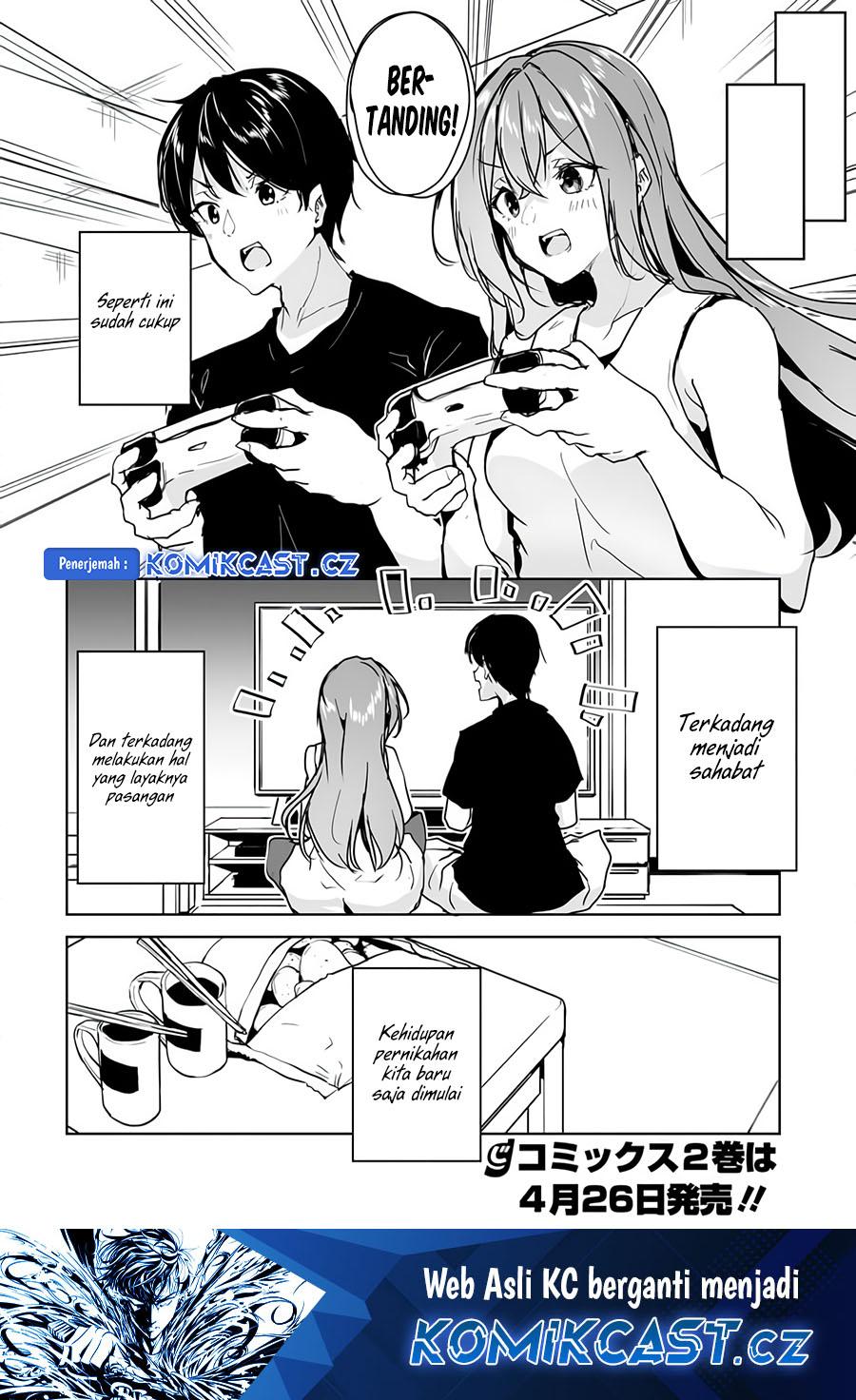 Danshi dato Omotteita Osananajimi to no Shinkon Seikatsu ga Umakuiki sugiru Kudan ni Tsuite Chapter 10 Gambar 35