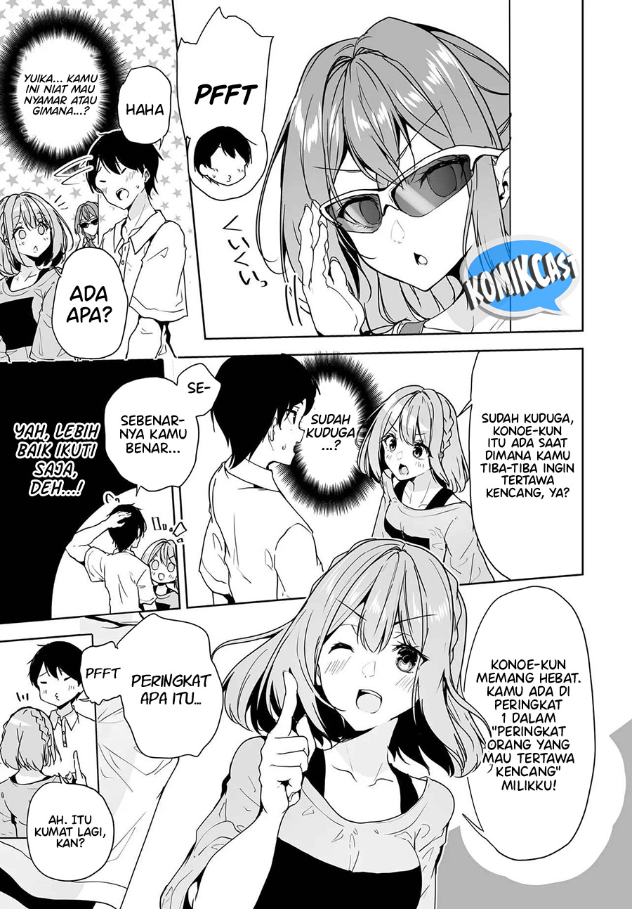 Danshi dato Omotteita Osananajimi to no Shinkon Seikatsu ga Umakuiki sugiru Kudan ni Tsuite Chapter 13 Gambar 16