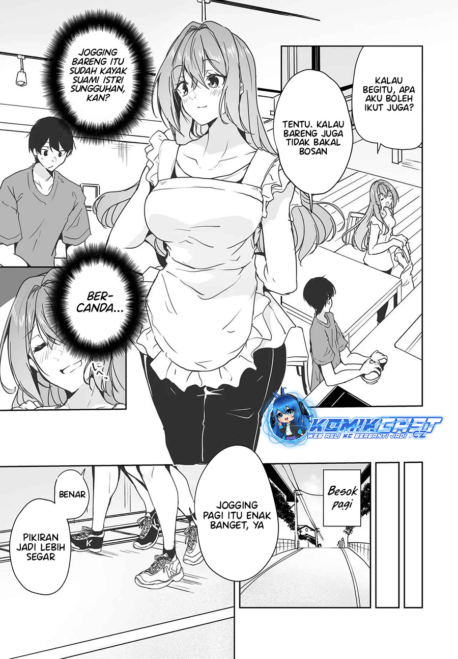 Danshi dato Omotteita Osananajimi to no Shinkon Seikatsu ga Umakuiki sugiru Kudan ni Tsuite Chapter 13 Gambar 26