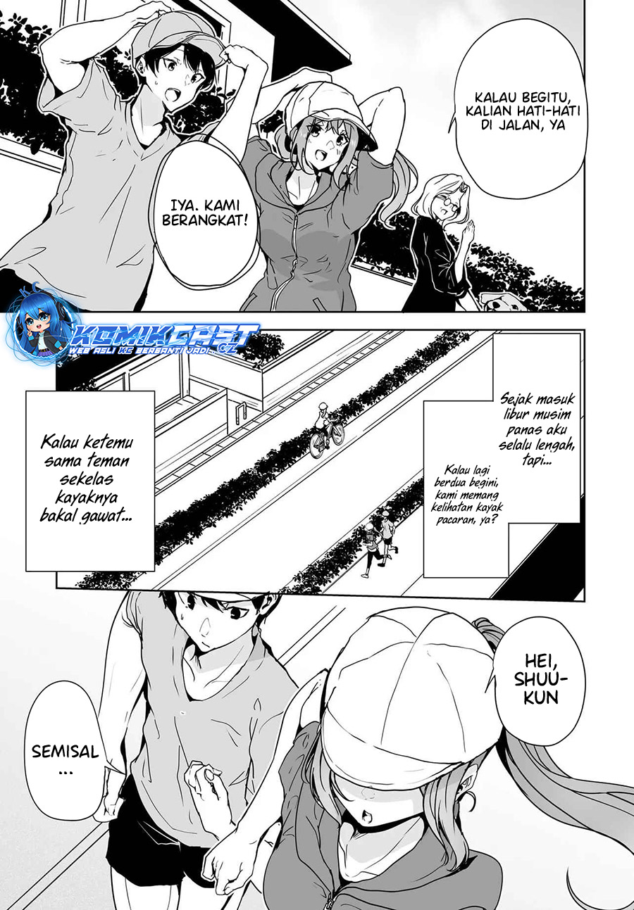 Danshi dato Omotteita Osananajimi to no Shinkon Seikatsu ga Umakuiki sugiru Kudan ni Tsuite Chapter 13 Gambar 32