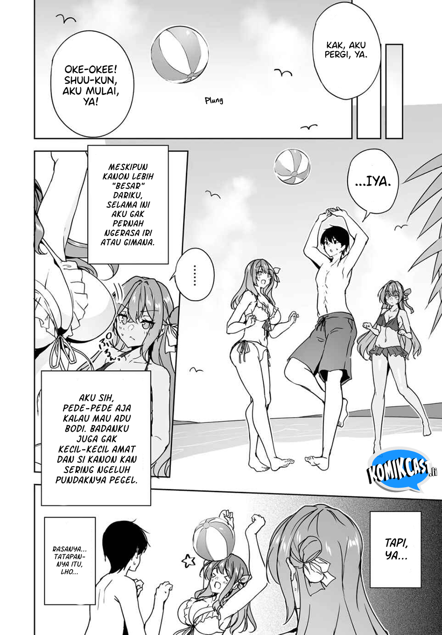 Danshi dato Omotteita Osananajimi to no Shinkon Seikatsu ga Umakuiki sugiru Kudan ni Tsuite Chapter 17.2 Gambar 7