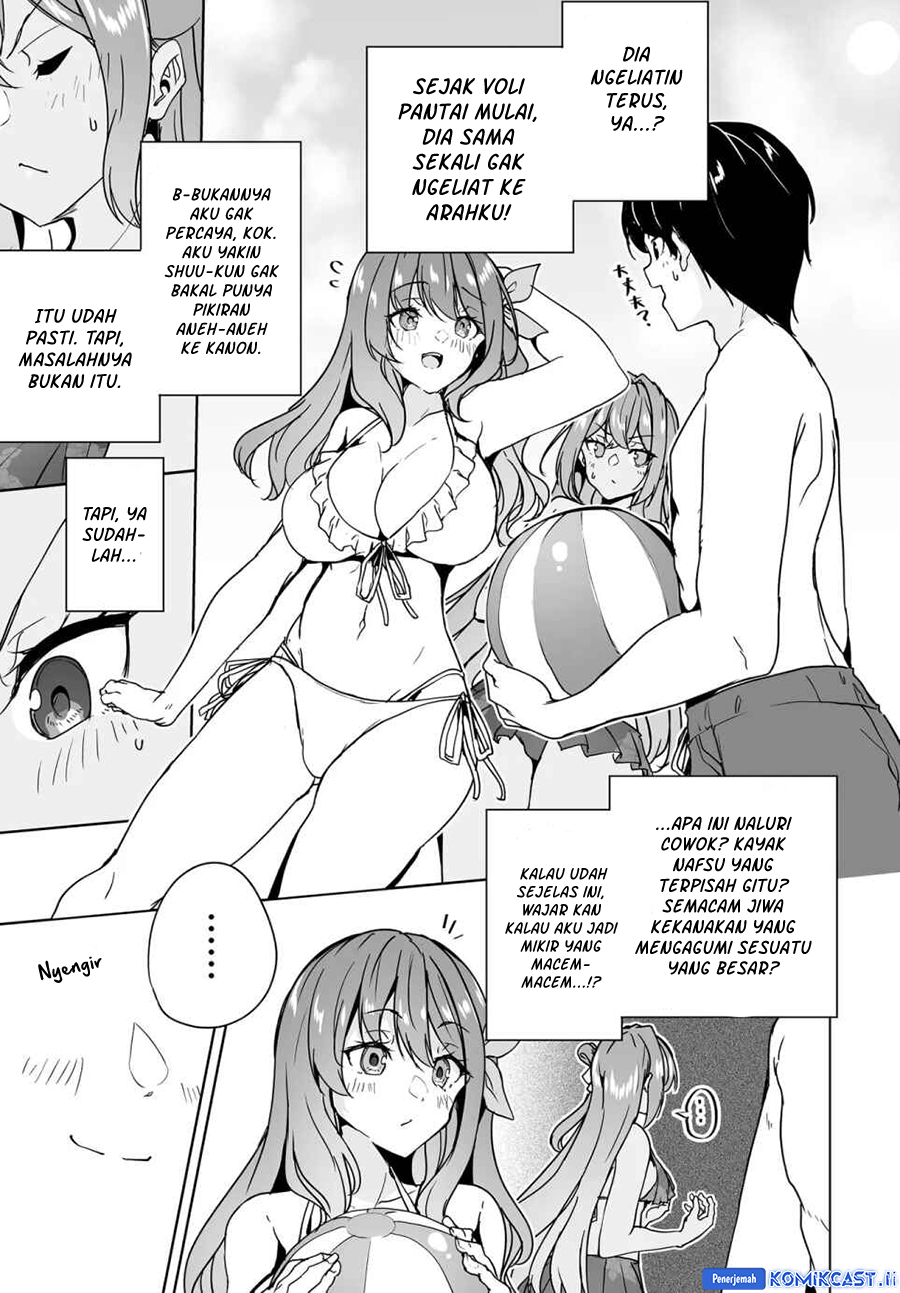 Danshi dato Omotteita Osananajimi to no Shinkon Seikatsu ga Umakuiki sugiru Kudan ni Tsuite Chapter 17.2 Gambar 8