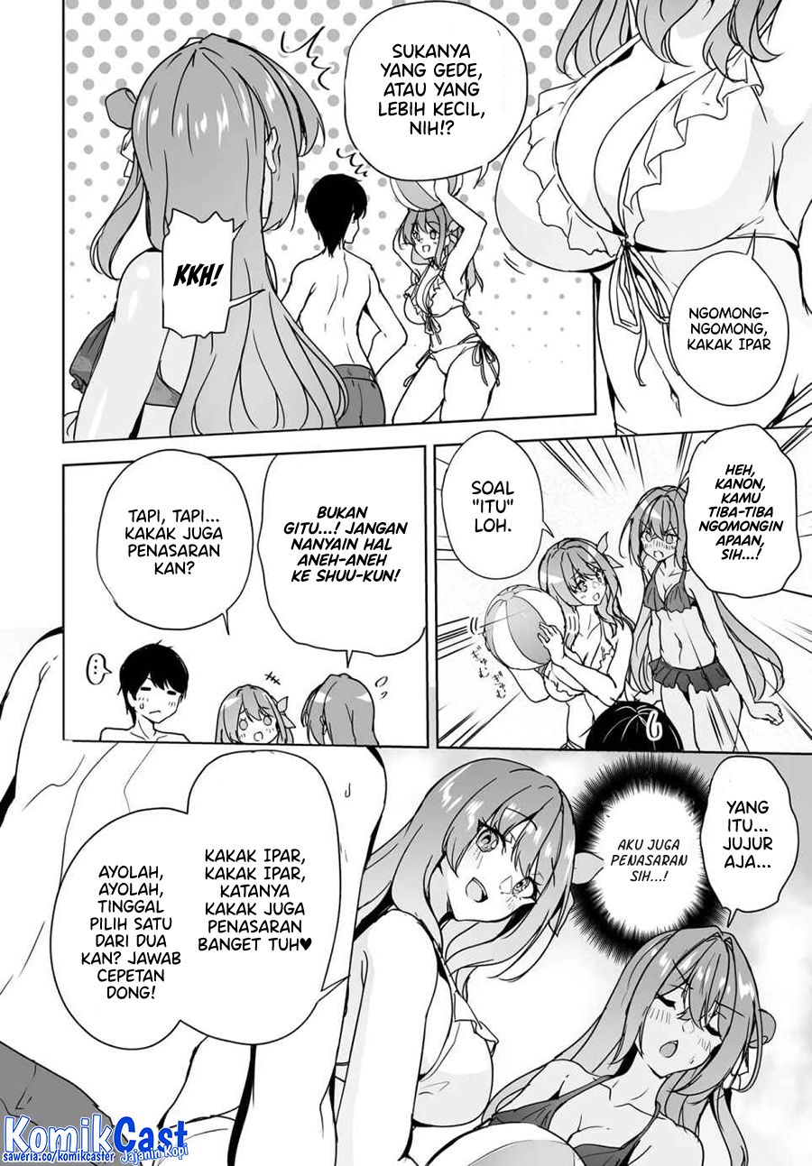 Danshi dato Omotteita Osananajimi to no Shinkon Seikatsu ga Umakuiki sugiru Kudan ni Tsuite Chapter 17.2 Gambar 9
