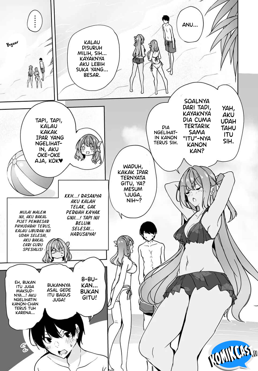 Danshi dato Omotteita Osananajimi to no Shinkon Seikatsu ga Umakuiki sugiru Kudan ni Tsuite Chapter 17.2 Gambar 10