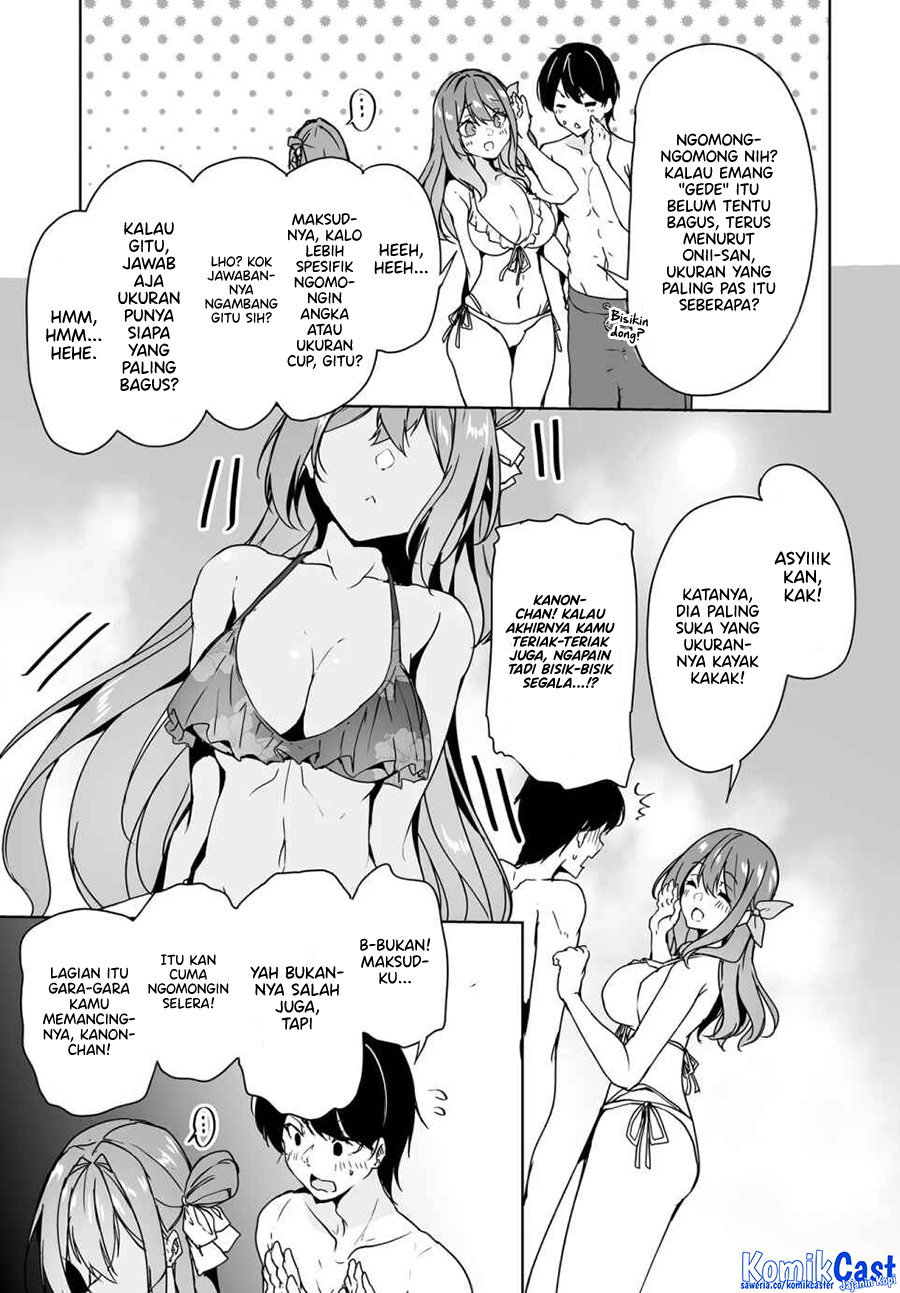Danshi dato Omotteita Osananajimi to no Shinkon Seikatsu ga Umakuiki sugiru Kudan ni Tsuite Chapter 17.2 Gambar 12
