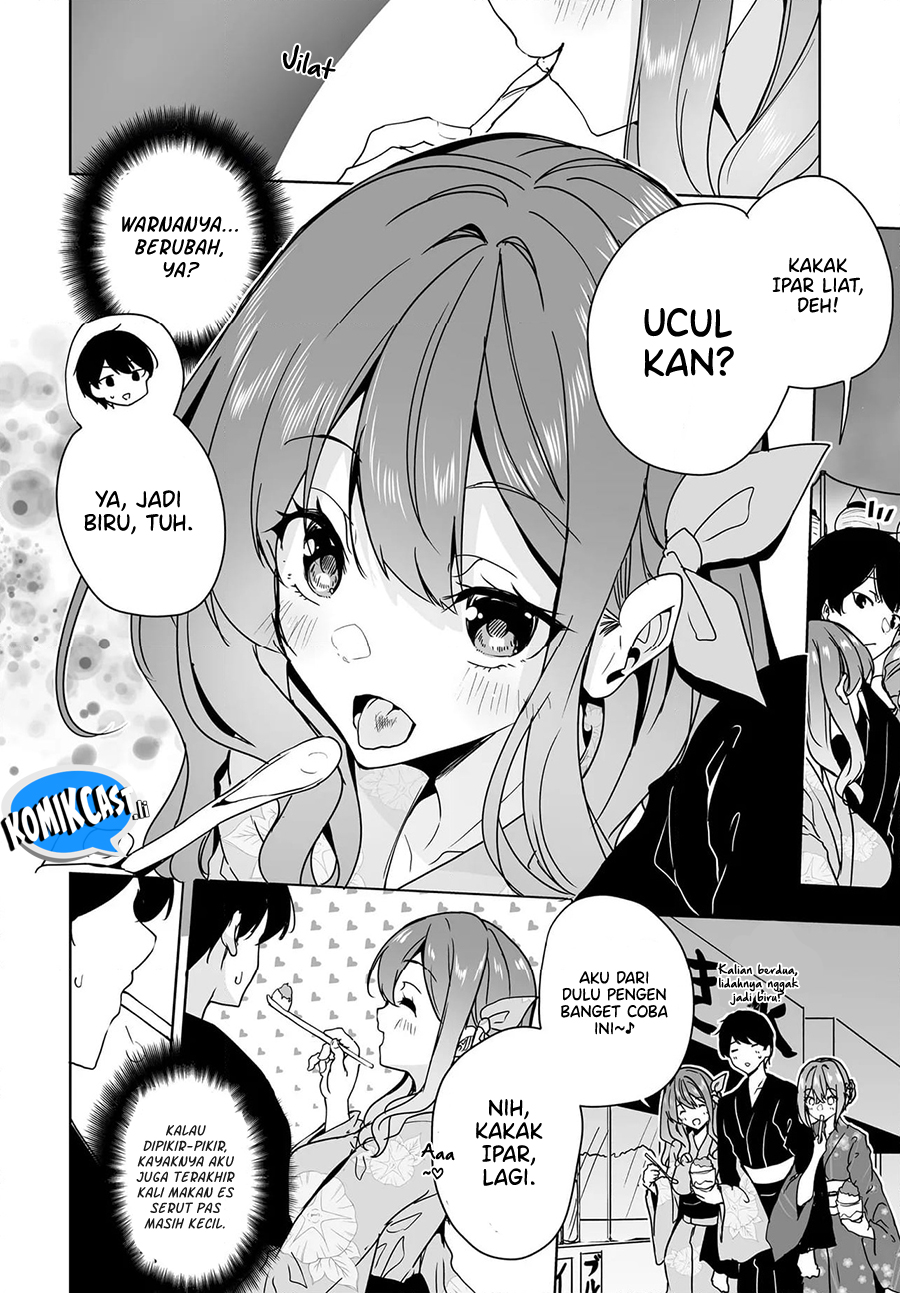 Danshi dato Omotteita Osananajimi to no Shinkon Seikatsu ga Umakuiki sugiru Kudan ni Tsuite Chapter 18 Gambar 9