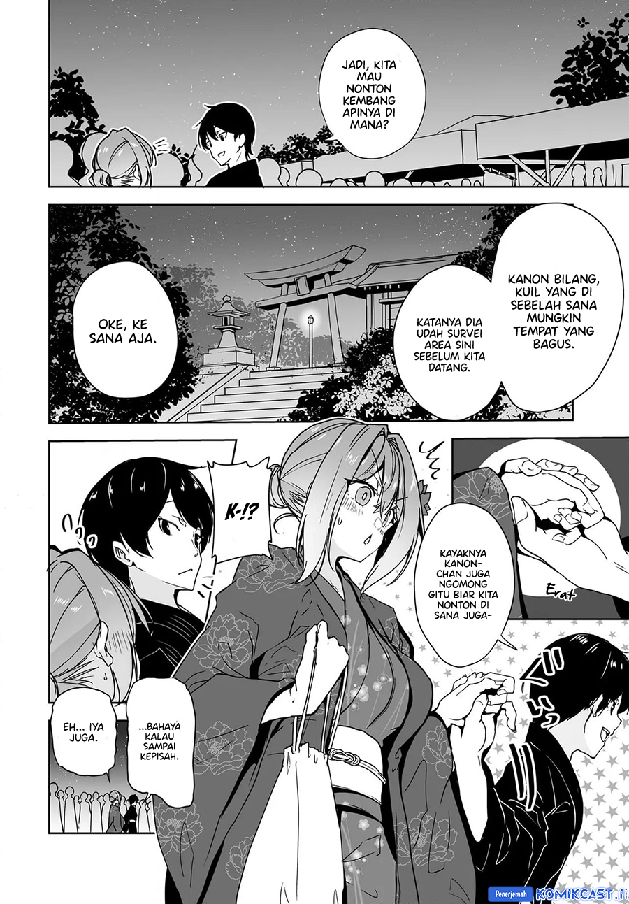 Danshi dato Omotteita Osananajimi to no Shinkon Seikatsu ga Umakuiki sugiru Kudan ni Tsuite Chapter 18 Gambar 17
