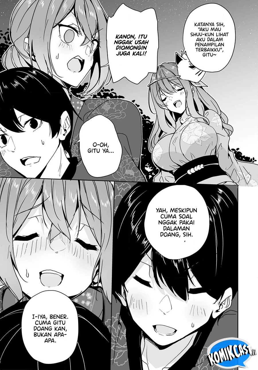 Danshi dato Omotteita Osananajimi to no Shinkon Seikatsu ga Umakuiki sugiru Kudan ni Tsuite Chapter 18 Gambar 28