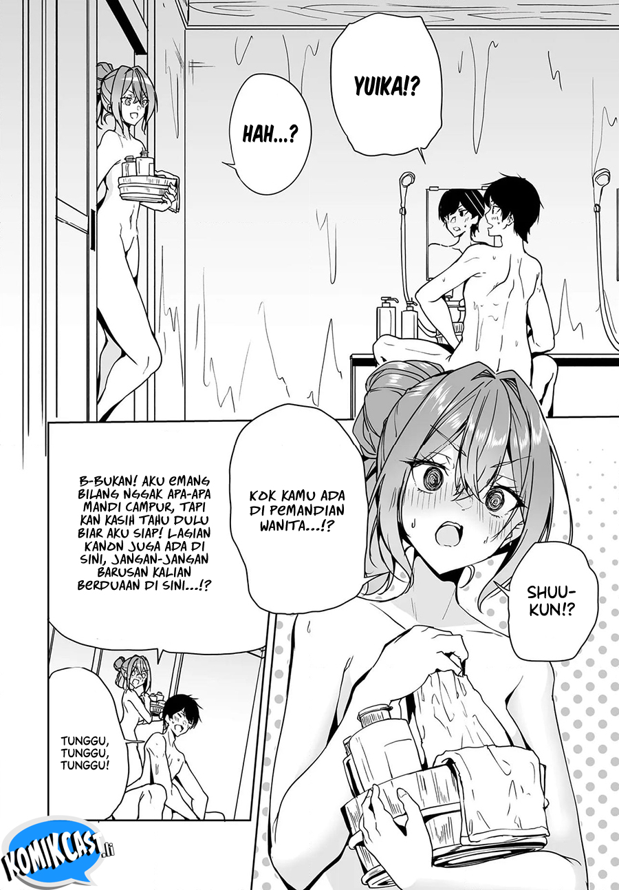 Danshi dato Omotteita Osananajimi to no Shinkon Seikatsu ga Umakuiki sugiru Kudan ni Tsuite Chapter 19 Gambar 5