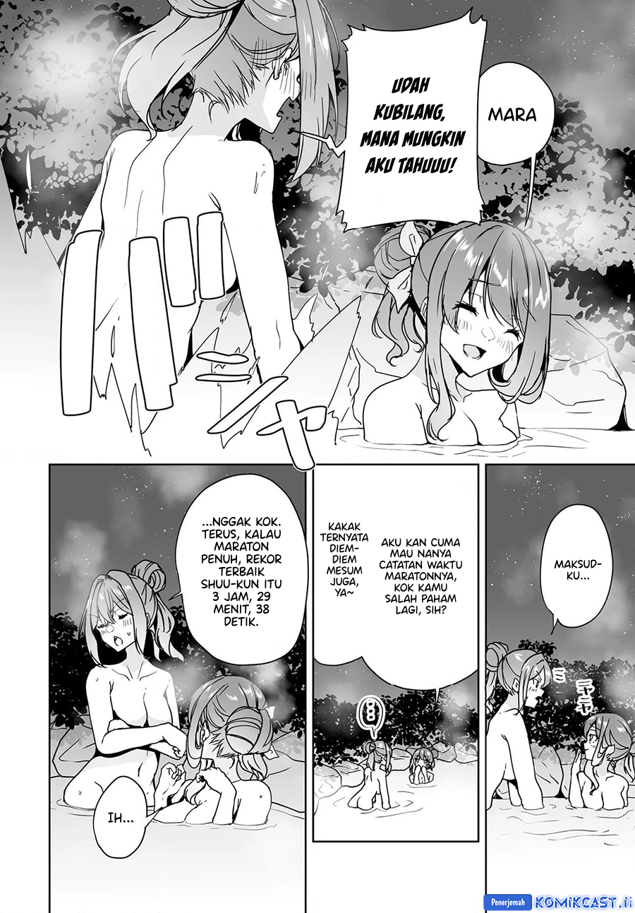 Danshi dato Omotteita Osananajimi to no Shinkon Seikatsu ga Umakuiki sugiru Kudan ni Tsuite Chapter 19 Gambar 9