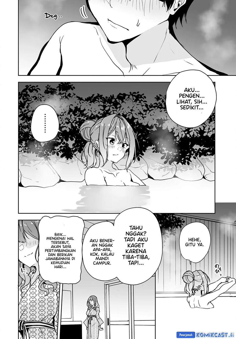 Danshi dato Omotteita Osananajimi to no Shinkon Seikatsu ga Umakuiki sugiru Kudan ni Tsuite Chapter 19 Gambar 13