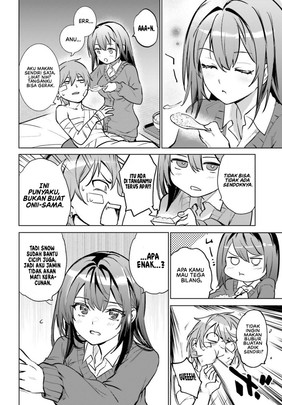 Danshi Kinsei Game Sekai de Ore ga Yarubeki Yuiitsu no Koto – Yuri no Ma ni Hasamaru Otoko to Shite Tensei shite shimaimashita Chapter 11 Gambar 20