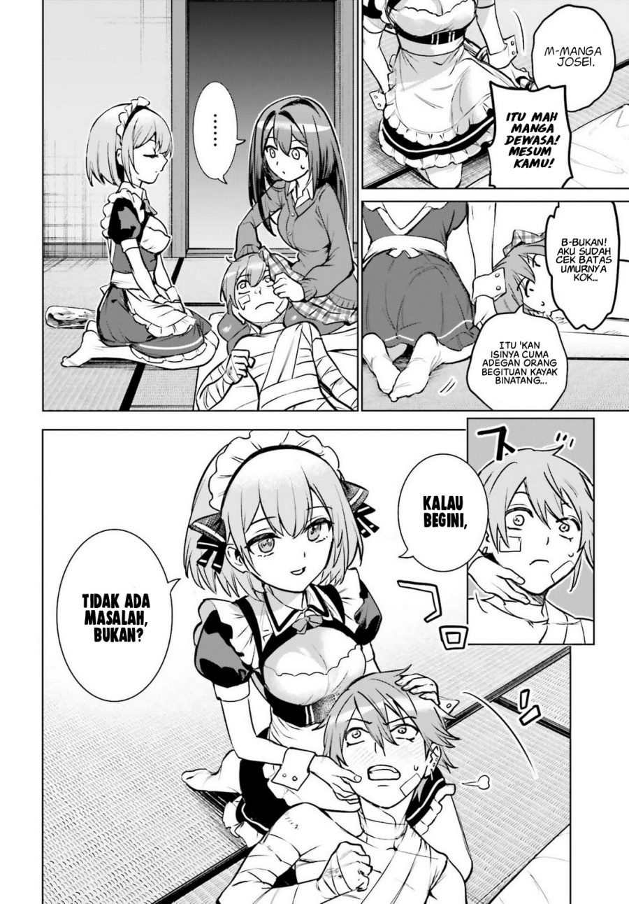 Danshi Kinsei Game Sekai de Ore ga Yarubeki Yuiitsu no Koto – Yuri no Ma ni Hasamaru Otoko to Shite Tensei shite shimaimashita Chapter 11 Gambar 28